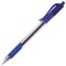 Ручка шариковая масляная автоматическая BRAUBERG Extra Glide R-Grip, СИНЯЯ, узел 0,7 мм, линия письма 0,35 мм, 142930