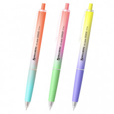 Ручка шариковая автоматическая BRAUBERG OIL-BASE GRADE, СИНЯЯ, корпус ассорти, пишущий узел 0,5 мм, линия письма 0,3 мм, 144501 Ручка шариковая автоматическая BRAUBERG OIL-BASE GRADE, СИНЯЯ, корпус ассорти, пишущий узел 0,5 мм, линия письма 0,3 мм, 144501