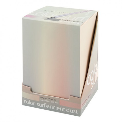 Ручка шариковая BRUNO VISCONTI ColorSurf Morandi, СИНЯЯ, корпус ассорти, линия 0,4 мм, 20-0204/52