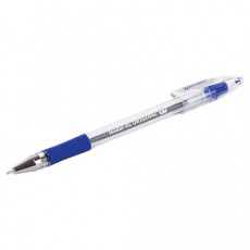 Ручка шариковая масляная с грипом BRAUBERG Model-XL ORIGINAL, СИНЯЯ, узел 0,7 мм, линия письма 0,35 мм, 143242