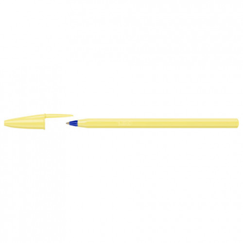Ручка шариковая BIC Cristal Pastel, СИНЯЯ, корпус ассорти, узел 1,0 мм, линия 0,32 мм, 302550
