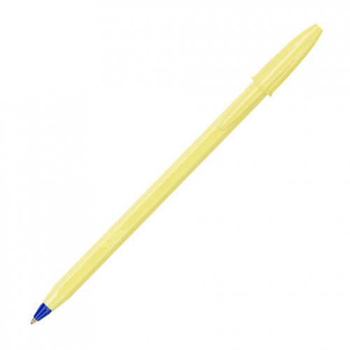 Ручка шариковая BIC Cristal Pastel, СИНЯЯ, корпус ассорти, узел 1,0 мм, линия 0,32 мм, 302550