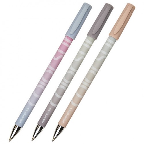 Ручка шариковая BRUNO VISCONTI ColorSurf Morandi, СИНЯЯ, корпус ассорти, линия 0,4 мм, 20-0204/52