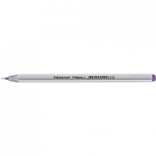 Ручка шариковая масляная PENSAN Triball Colored, яркие цвета АССОРТИ, ДИСПЛЕЙ, 1003/S60R-8