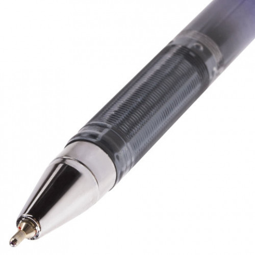 Ручка шариковая масляная BRAUBERG Profi-Oil, СИНЯЯ, корпус с печатью, узел 0,7 мм, линия письма 0,35 мм, 141632