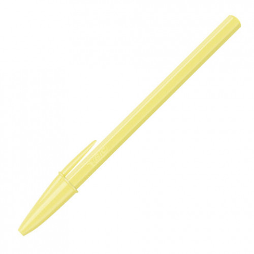 Ручка шариковая BIC Cristal Pastel, СИНЯЯ, корпус ассорти, узел 1,0 мм, линия 0,32 мм, 302550