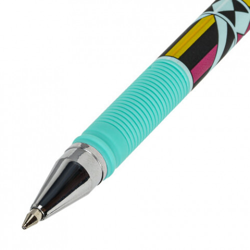 Ручка шариковая ERICH KRAUSE ColorTouch Ornament, СИНЯЯ, узел 0,7 мм, линия письма 0,35 мм, 50820