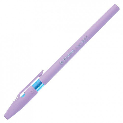 Ручка шариковая STABILO Liner Pastel, СИНЯЯ, корпус лавандовый, узел 0,7 мм, линия письма 0,3 мм, 808FP1041-6