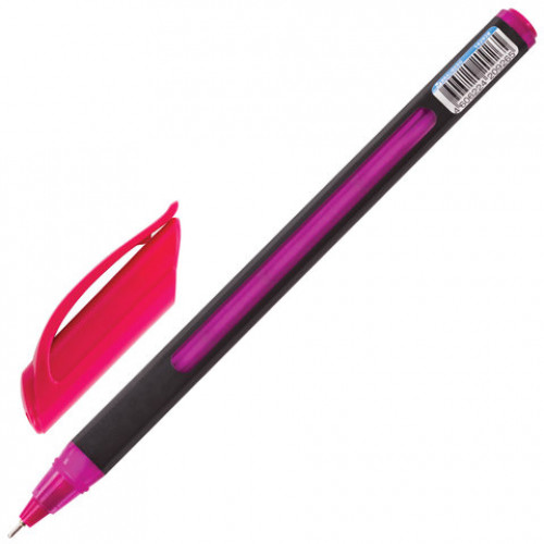 Ручка шариковая масляная BRAUBERG Extra Glide Soft Color, СИНЯЯ, узел 0,7 мм, линия письма 0,35 мм, 142928