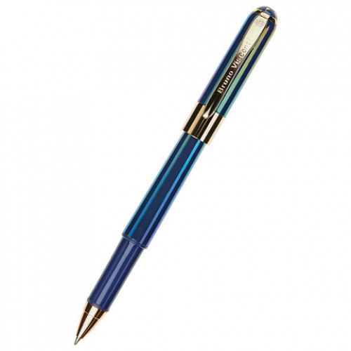 Ручка шариковая BRUNO VISCONTI MONACO PEARL, СИНЯЯ, темно-синий корпус, линия 0,4 мм, 20-0125/84