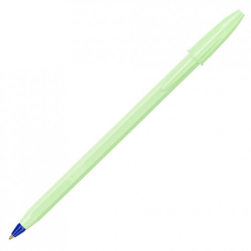 Ручка шариковая BIC Cristal Pastel, СИНЯЯ, корпус ассорти, узел 1,0 мм, линия 0,32 мм, 302550