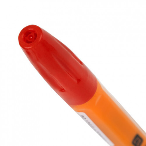 Ручка шариковая BRAUBERG ULTRA ORANGE, КРАСНАЯ, узел 0,7 мм, чернила ГЕРМАНИЯ, наконечник ШВЕЙЦАРИЯ, 143564