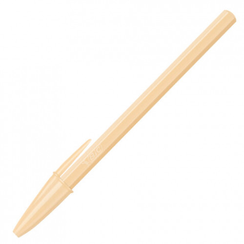 Ручка шариковая BIC Cristal Pastel, СИНЯЯ, корпус ассорти, узел 1,0 мм, линия 0,32 мм, 302550