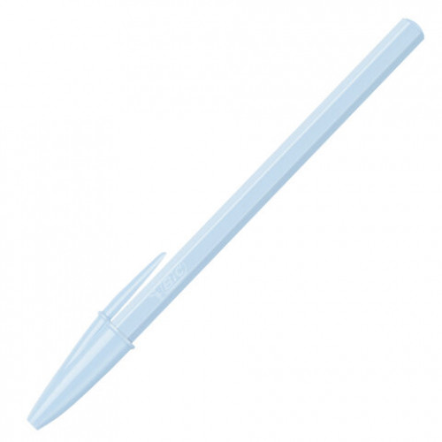 Ручка шариковая BIC Cristal Pastel, СИНЯЯ, корпус ассорти, узел 1,0 мм, линия 0,32 мм, 302550