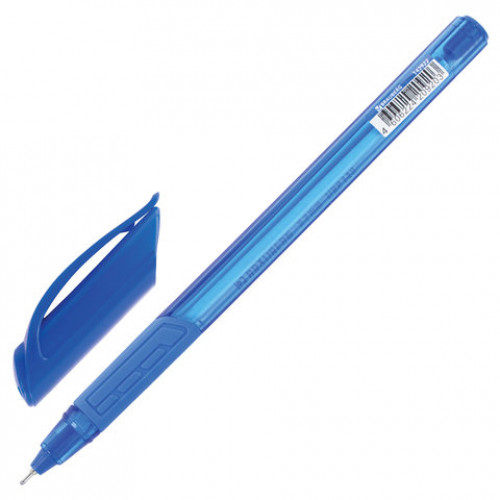 Ручка шариковая масляная BRAUBERG Extra Glide GT Tone, СИНЯЯ, узел 0,7 мм, линия письма 0,35 мм, 142922