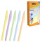 Ручка шариковая BIC Cristal Pastel, СИНЯЯ, корпус ассорти, узел 1,0 мм, линия 0,32 мм, 302550