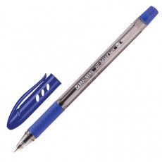 Ручка шариковая масляная BRAUBERG Black Tone, СИНЯЯ, корпус тонированный, узел 0,7 мм, линия письма 0,35 мм, 142951