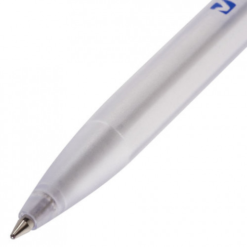 Ручки шариковые масляные BRAUBERG НАБОР 3 шт., СИНИЕ, Olive Pen, узел 0,7 мм, линия 0,5 мм, 141478