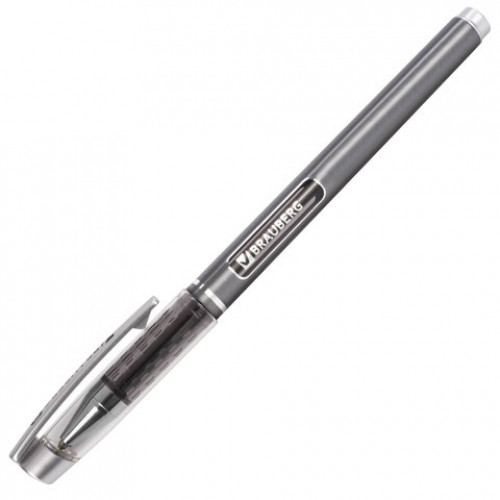 Ручка шариковая масляная BRAUBERG Choice, СИНЯЯ, корпус с печатью, узел 0,7 мм, линия письма 0,35 мм, 142413