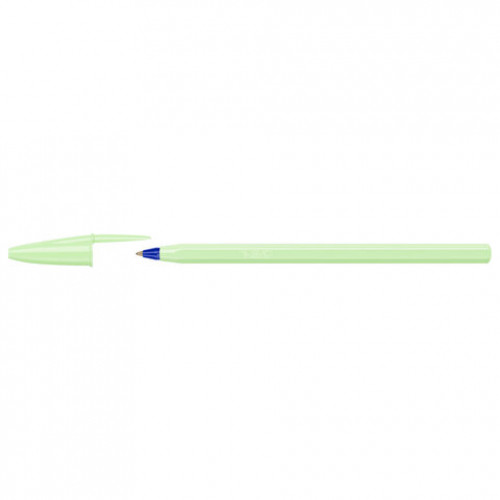 Ручка шариковая BIC Cristal Pastel, СИНЯЯ, корпус ассорти, узел 1,0 мм, линия 0,32 мм, 302550