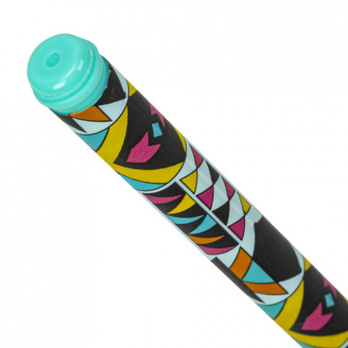 Ручка шариковая ERICH KRAUSE ColorTouch Ornament, СИНЯЯ, узел 0,7 мм, линия письма 0,35 мм, 50820