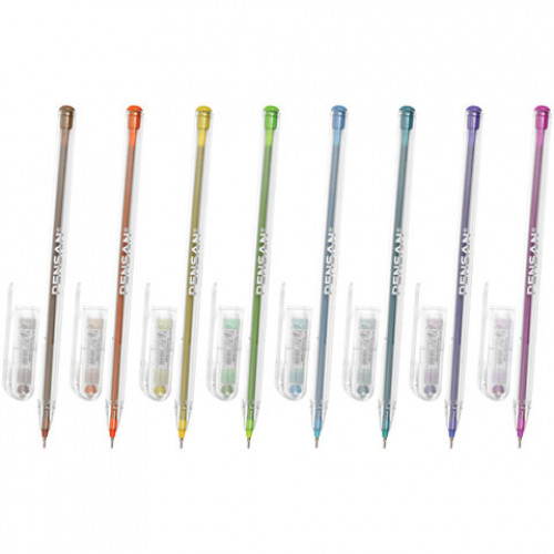 Ручка шариковая масляная PENSAN My-Tech Colored, палитра ярких цветов АССОРТИ, 0,7 мм, дисплей, 2240, 2240/S60R-8