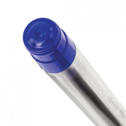 Ручка шариковая масляная с грипом BRAUBERG Max-Oil, СИНЯЯ, игольчатый узел 0,7 мм, линия письма 0,35 мм, 141701