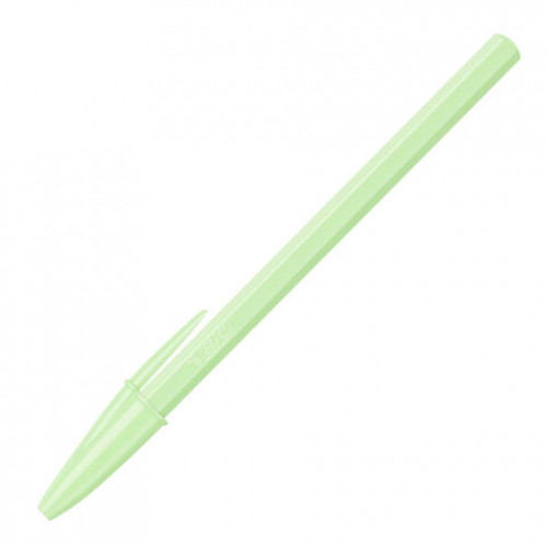 Ручка шариковая BIC Cristal Pastel, СИНЯЯ, корпус ассорти, узел 1,0 мм, линия 0,32 мм, 302550