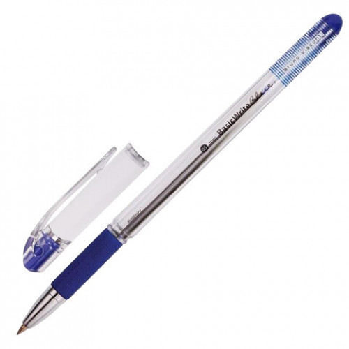 Ручка шариковая BRUNO VISCONTI BasicWrite, синяя, Breeze, 0,5 мм, линия 0,4 мм, 20-0317/01