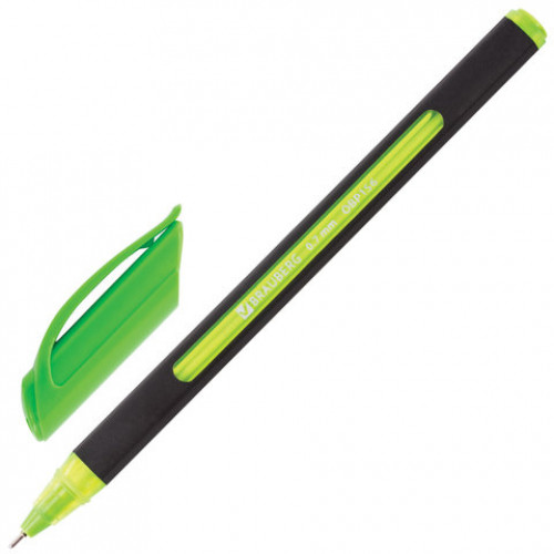 Ручка шариковая масляная BRAUBERG Extra Glide Soft Color, СИНЯЯ, узел 0,7 мм, линия письма 0,35 мм, 142928