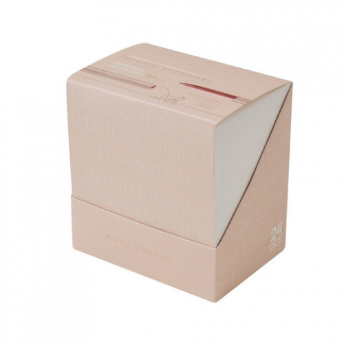 Ручка шариковая BRUNO VISCONTI Total Beige, СИНЯЯ, корпус ассорти, линия письма 0,4 мм, 20-0293/23