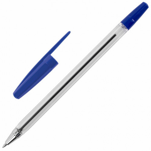 Ручки шариковые BRAUBERG M-500, НАБОР 10 шт., СИНИЕ, узел 0,7 мм, линия письма 0,35 мм, 143454
