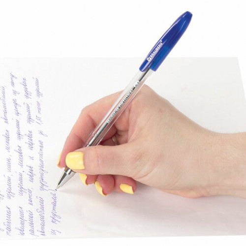 Ручка шариковая масляная BRAUBERG Model-M ORIGINAL, СИНЯЯ, узел 0,7 мм, линия письма 0,35 мм, 143250