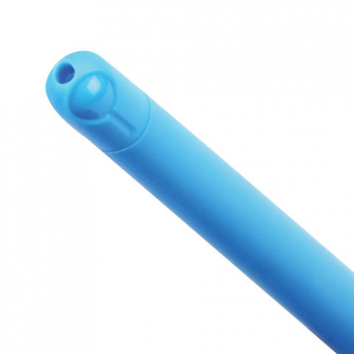 Ручка шариковая масляная BRAUBERG Fine Neon, СИНЯЯ, корпус ассорти, узел 0,7 мм, линия письма 0,35 мм, 142948