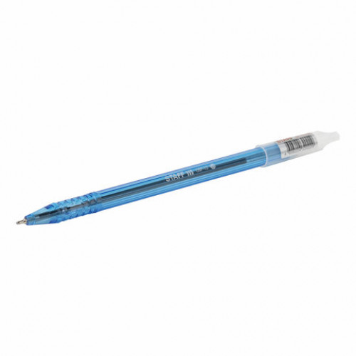 Ручка шариковая масляная STAFF College OBP-13, СИНЯЯ, узел 0,5 мм, линия письма 0,35 мм, 143746
