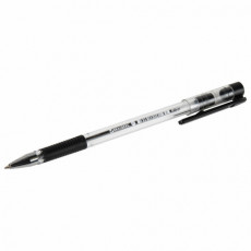 Ручка шариковая с грипом BRAUBERG X-Writer, ЧЕРНАЯ, узел 0,7 мм, линия письма 0,35 мм, 142404