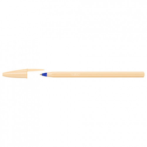 Ручка шариковая BIC Cristal Pastel, СИНЯЯ, корпус ассорти, узел 1,0 мм, линия 0,32 мм, 302550