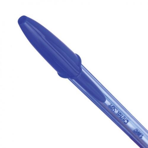 Ручка шариковая масляная BIC Cristal Soft, СИНЯЯ, корпус тонированный, узел 1,2 мм, линия 0,35 мм, 951434