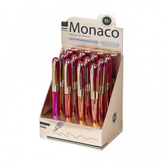 Ручка шариковая BRUNO VISCONTI MONACO PEARL, СИНЯЯ, пурпурный корпус, линия 0,4 мм, 20-0125/83