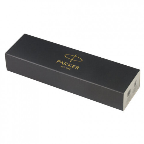Ручка шариковая PARKER Jotter XL Monochrome Stainless Steel CT, корпус серебристый, сталь, синяя,2122756