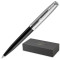 Ручка шариковая PARKER 51 Core Black CT M, корпус черный, серебристые детали, черная, 2123493