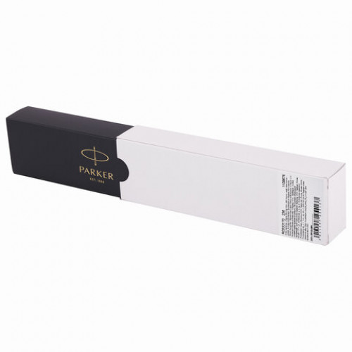 Ручка шариковая PARKER Jotter Plastic CT, корпус синий, детали из нержавеющей стали, синяя, R0033170