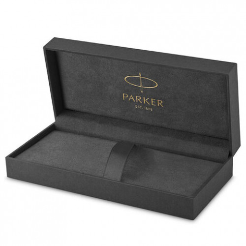 Ручка шариковая PARKER 51 Core Black CT M, корпус черный, серебристые детали, черная, 2123493