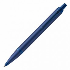 Ручка шариковая PARKER IM Professionals Monochrome Blue, корпус синий металлик, сталь, синяя, 2172966