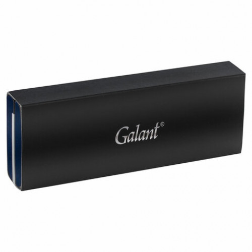 Ручка подарочная шариковая GALANT ASTRON SILVER, корпус серебристый, детали хром, узел 0,7 мм, синяя, 143527