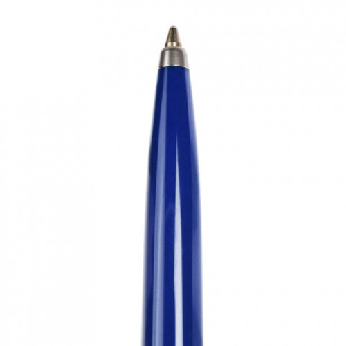 Ручка шариковая PARKER Jotter Orig Navy Blue, корпус синий, детали хром, блистер, синяя, 2123427