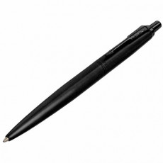 Ручка шариковая PARKER Jotter XL Monochrome Black BT, корпус черный, нержавеющая сталь, синяя, 2122753