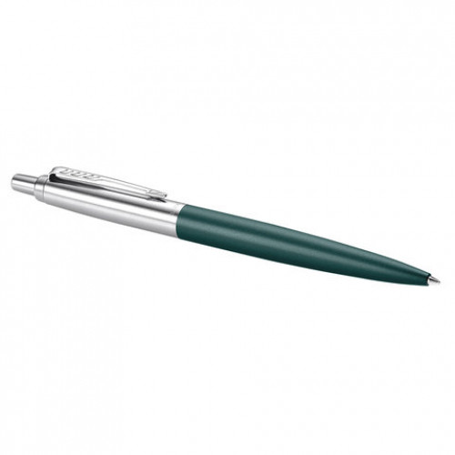 Ручка шариковая PARKER Jotter XL, УТОЛЩЕННЫЙ корпус, зеленый матовый лак, детали из нержавеющей стали, синяя, 2068511