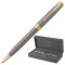 Ручка шариковая PARKER Sonnet Core Gray GT, корпус серый, детали золото, черная, 2213679