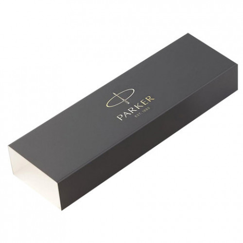 Ручка шариковая PARKER Vector Standard Black CT, корпус черный, детали из нержавеющей стали, синяя, 2025442